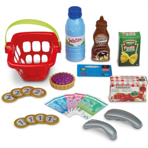 Ecoiffier Kasa Sklepowa Dla Dzieci Skaner Waga Mikrofon + 24 Akc.