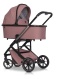 MOI 3w1 CAVOE wózek głęboko-spacerowy do 22 kg z fotelikiem Cosmo 0m+ kolor Desert Rose
