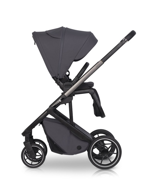 MOI 3w1 CAVOE wózek głęboko-spacerowy do 22 kg z fotelikiem Cosmo 0m+ kolor Iron