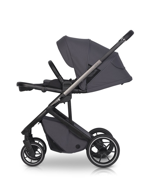 MOI 3w1 CAVOE wózek głęboko-spacerowy do 22 kg z fotelikiem Cosmo 0m+ kolor Iron