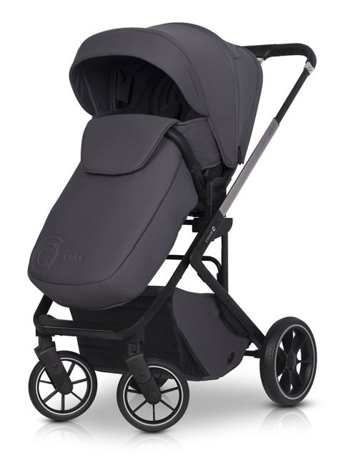 MOI 3w1 CAVOE wózek głęboko-spacerowy do 22 kg z fotelikiem Cosmo 0m+ kolor Iron