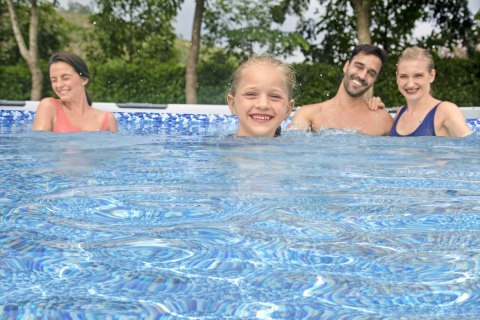 Basen Stelażowy 14 FT / 427 x 84 cm Steel Pro Max BESTWAY