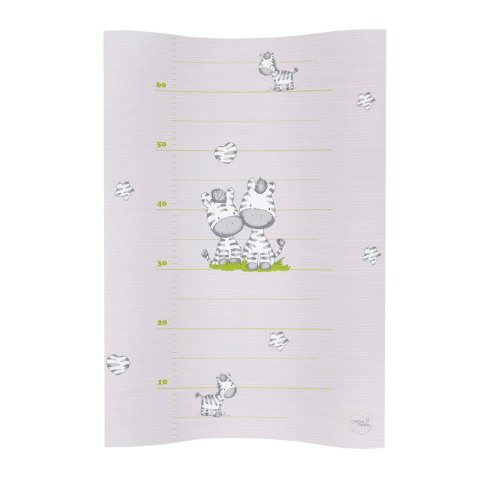 CEBA 104-002-260 Przewijak miękki profilowany krótki COSY 50x70 Zebra szara