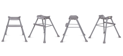 EATAN Kidwell Krzesełko do karmienia 4w1 - Gray