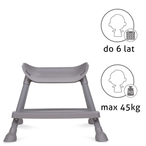 EATAN Kidwell Krzesełko do karmienia 4w1 - Gray