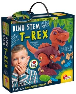 I'm a Genius Mały Geniusz Dino Stem T-Rex 92406 LISCIANI p6