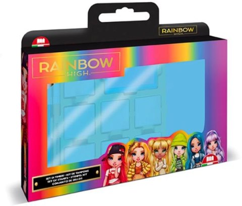 Pieczątki w walizce Rainbow High 071148 Multiprint p12