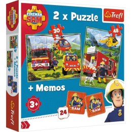 Puzzle 2w1 + memo strażak sam