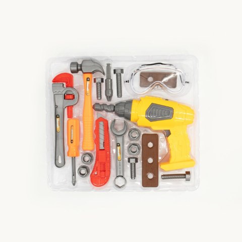 ZESTAW NARZĘDZIOWY Z WIERTARKĄ NA BATERIE