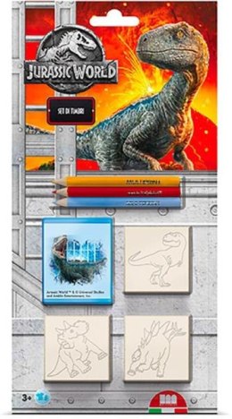 Pieczątki Jurassic Park blister 3 szt 039759 Multiprint