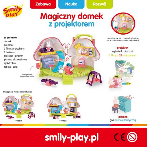 SMILY PLAY SP83697 Domek z projektorem