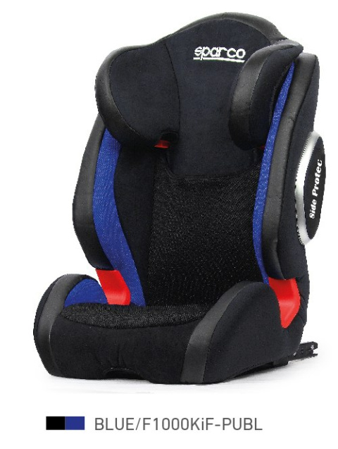 Fotelik SPARCO F1000K ISOFIX 15-36KG F1000 KI G 23