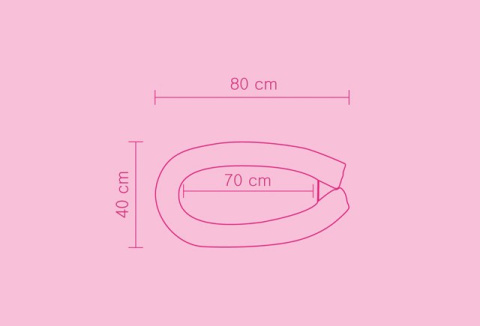 SuperMami Kojec MINKY bawełna dla noworodka " Baby nest "