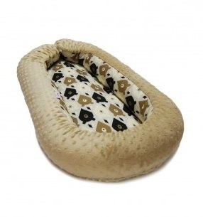 SuperMami Kojec MINKY bawełna dla noworodka " Baby nest "