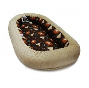 SuperMami Kojec MINKY bawełna dla noworodka " Baby nest "