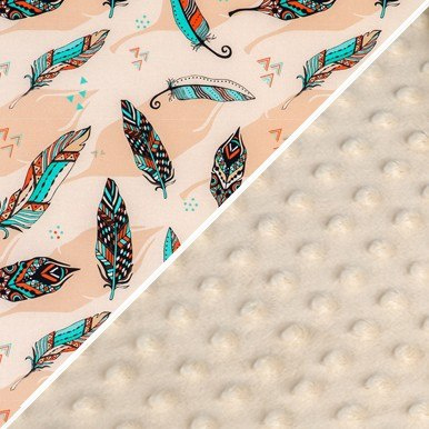 SuperMami Kojec MINKY bawełna dla noworodka " Baby nest "