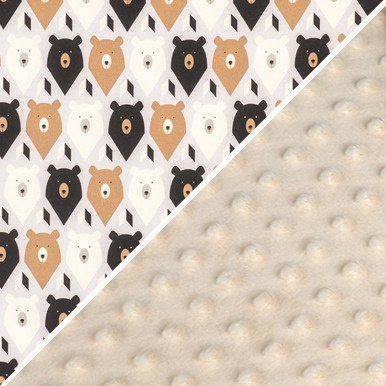 SuperMami Kojec MINKY bawełna dla noworodka " Baby nest "