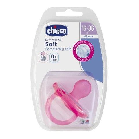 CHICCO 00002713110000 Smoczek PHYSIO SOFT silikon 16-36m+ 1 szt