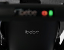 I-STOP ibebe 2w1 Chrom IS6 wózek wielofunkcyjny z elektronicznym systemem hamowania - szary
