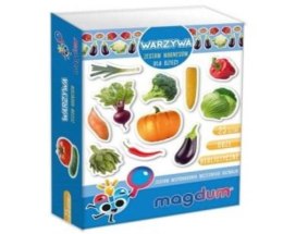 Magnesy dla dzieci Warzywa 25szt MV 6032-12