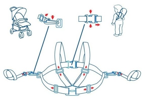 Szelki Pierwsze Kroki Baby Ono 070