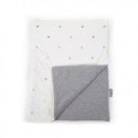 Childhome kocyk 80 x 100 cm jersey gold dots CHILDHOME