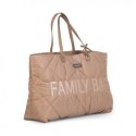 Childhome torba family bag pikowana beżowa CHILDHOME