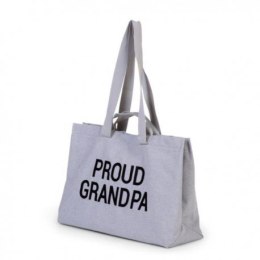 Childhome torba grandpa bag kanwas grey CHILDHOME