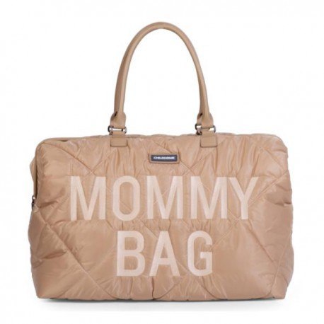 Childhome torba mommy bag pikowana beżowa CHILDHOME