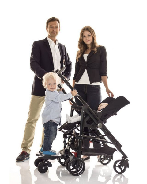 Bumprider RIDE-ON BOARD Dostawka do wózka dla starszego dziecka - czarny