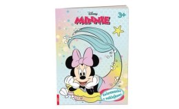 Kolorowanka z naklejkami Minnie Mouse NA-9123