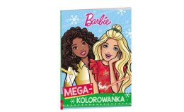 Książka Barbie. Megakolorowanka KOL-1103