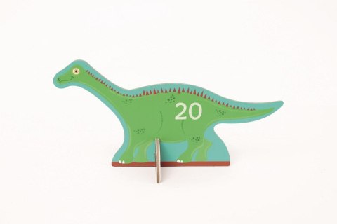 Scratch, Dmuchawka XL / 3 lotki przyssawki / 5 celów DINO