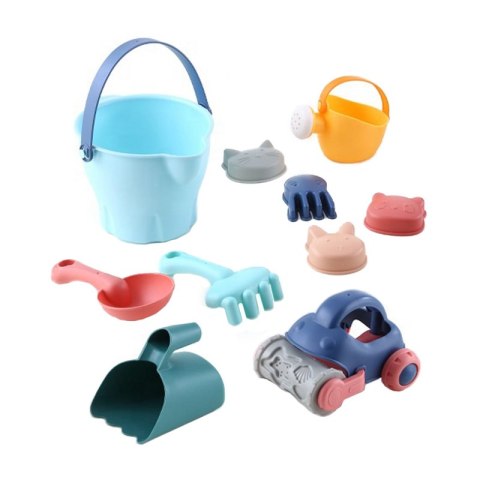 WOOPIE 43841 Zestaw do piasku w wiaderku z samochodzikiem