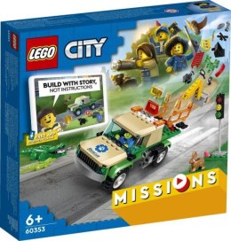 PROMO LEGO 60353 CITY Misja ratowania dzikich zwierząt p4
