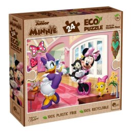 Puzzle dwustronne 24el eko Minnie Mouse Myszka Minnie 91812 LISCIANI