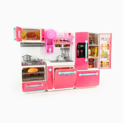 KUCHANKA DLA LALKI 30 CM. + AKCESORIA