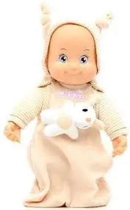 Lalka Smoby Minikiss z królikiem i pozytywką 12m+