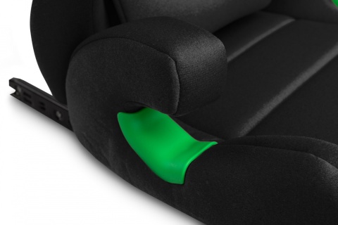 NIMBUS BLACK i-Size Caretero fotelik samochodowy dla starszaków 15-36kg rośnie z dzieckiem