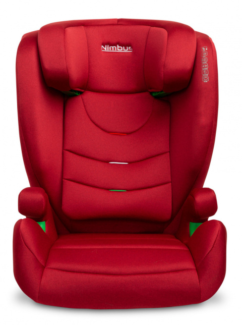 NIMBUS RED i-Size Caretero fotelik samochodowy dla starszaków 15-36kg rośnie z dzieckiem