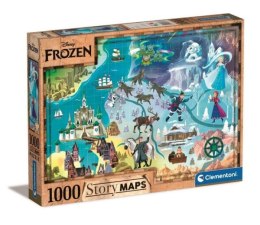 Clementoni Puzzle 1000el Kraina Lodu. Frozen. 39666