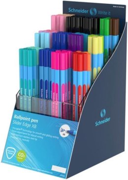 Długopis SCHNEIDER Slider Edge standard pastel mix kolorów p120 cena za 1szt