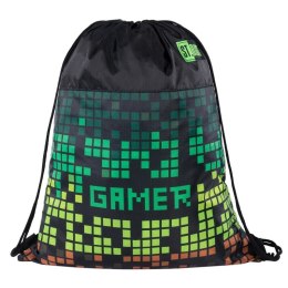 Plecak szkolny piórnik worek Master Gamer pixele