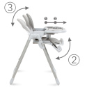 BENO Kidwell wielofunkcyjne krzesełko do karmienia - Gray