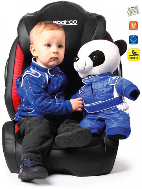 Fotelik SPARCO F1000K ISOFIX 15-36KG F1000 KI G 23 szaro/czarny