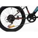 Rowerek dla dzieci 20" tiger bike z amortyzatorem czarno- szaro -