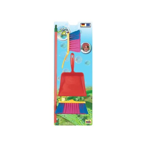 Zestaw szczotek do zamiatania sprzątania + szufelka zmiotka