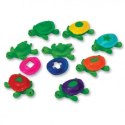 Żółwie do kąpieli, zestaw do nauki kształtów i kolorów LEARNING RESOURCES
