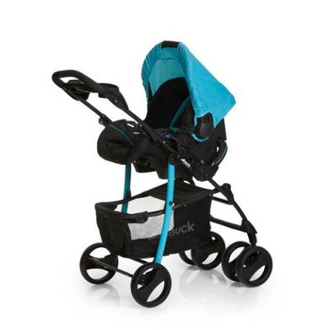 Wózek wielofunkcyjny HAUCK SHOPPER SLX TRIO SET Caviar/aqua