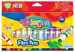 Flamastry zmywalne 12 kolorów Mini Colorino Kids 32117PTR